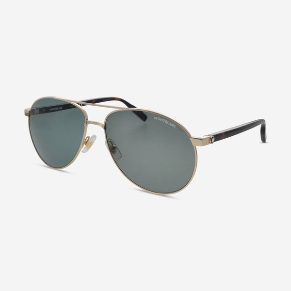 Montblanc Aviator Metal Men’s Sunglasses MB0054S - THE SOLIST - Montblanc