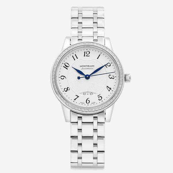 Montblanc Boheme Date 30mm Stainless Steel Ladies' Automatic Watch 111214 - THE SOLIST - Montblanc