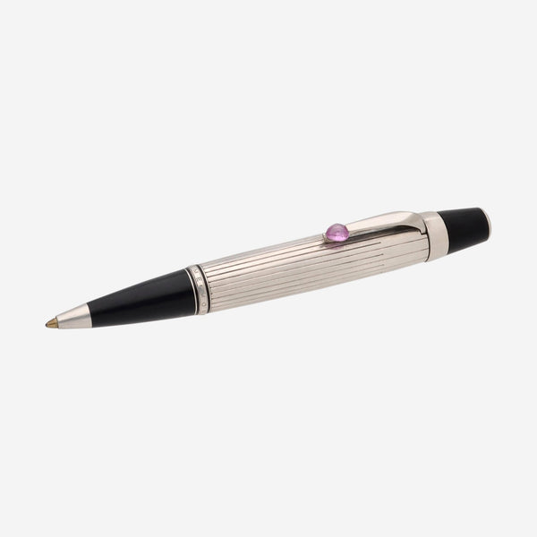 Montblanc Boheme Je Taime Pink Heart Silver Ballpoint Pen 7301 - THE SOLIST - Montblanc