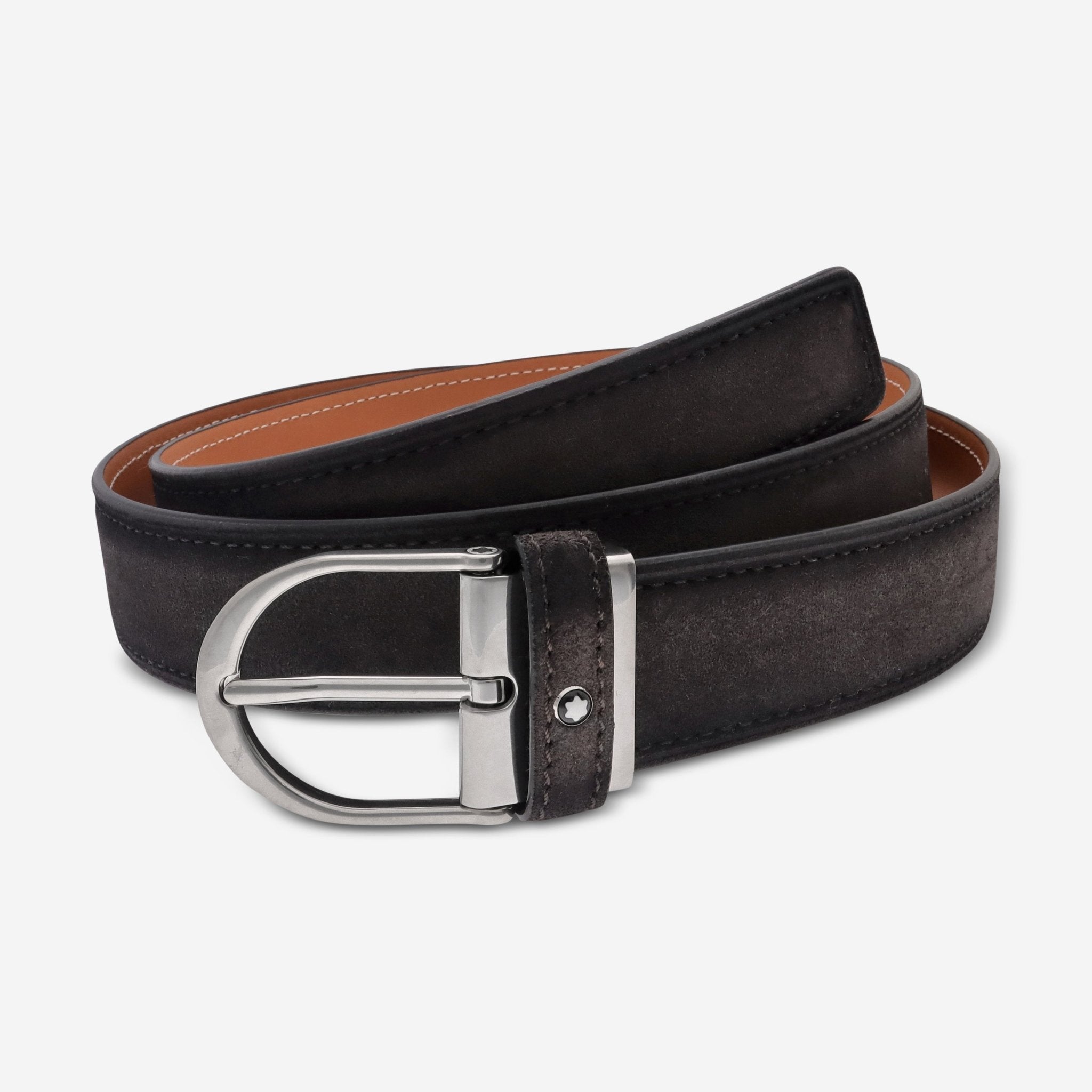 Montblanc Casual Line Black Leather 35mm Belt 123917 - THE SOLIST - Montblanc