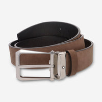 Montblanc Classic Line Brown Leather 35mm Belt 118446 - THE SOLIST - Montblanc