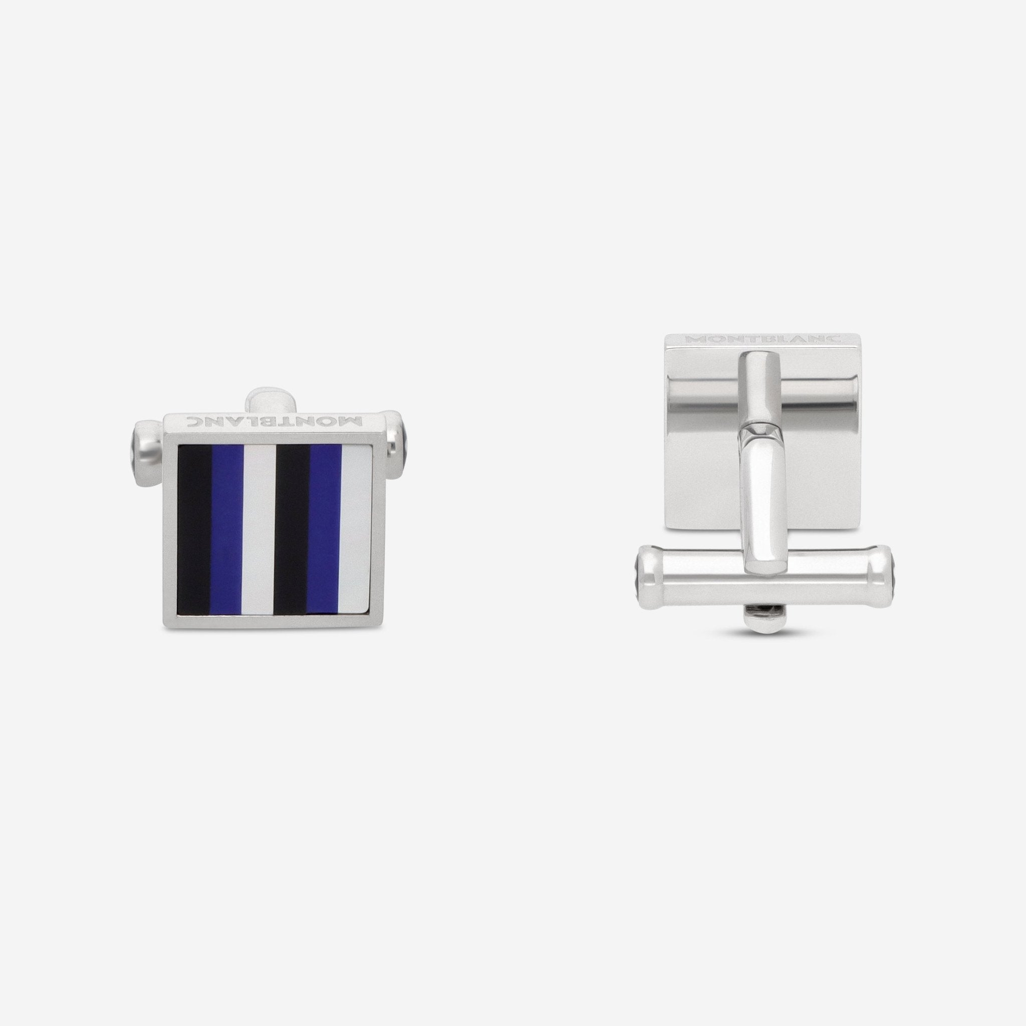 Montblanc Contemporary Stainless Steel Cufflinks 109500 - THE SOLIST - Montblanc