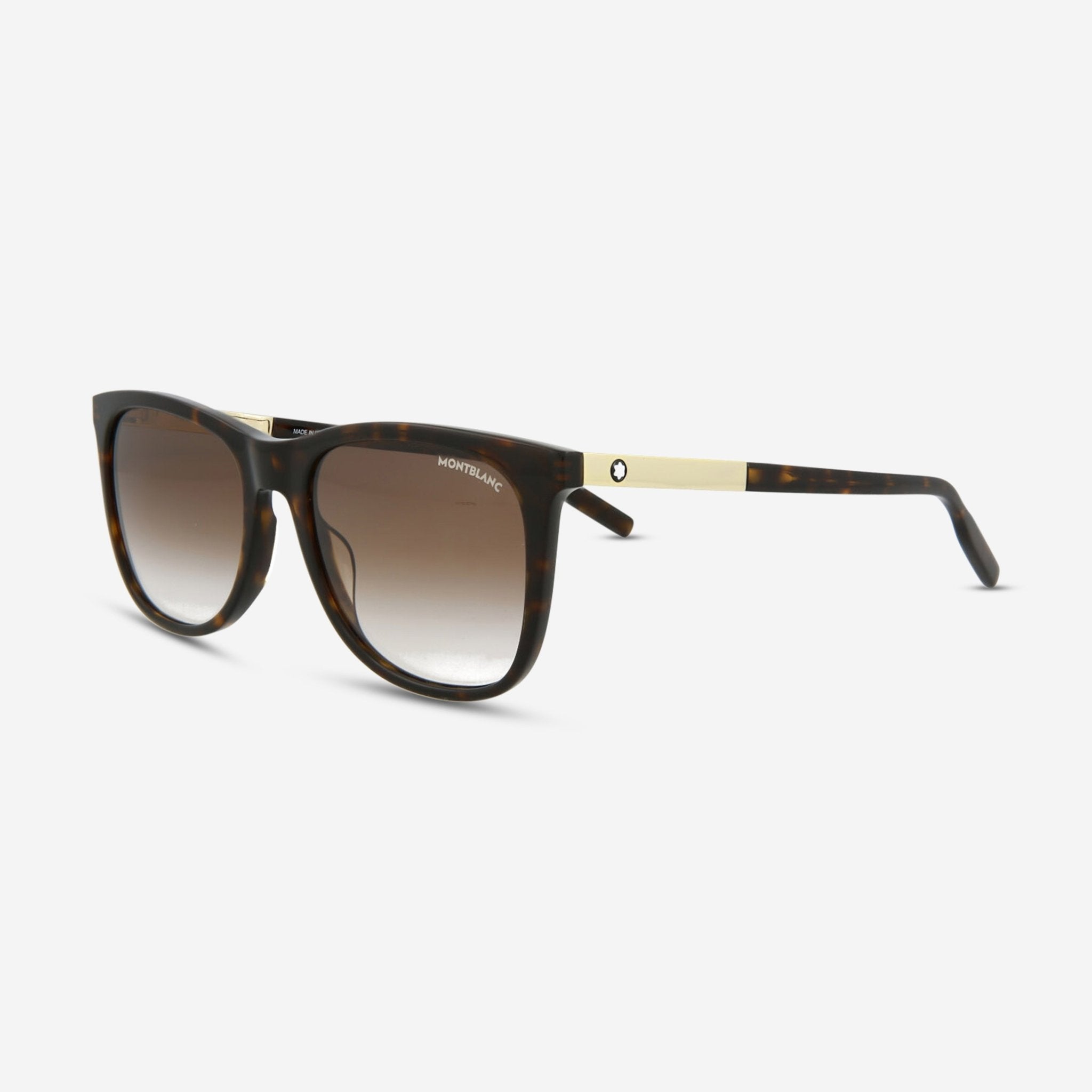 Montblanc Established Rectangular Acetate Men’s Sunglasses MB0017Sa - THE SOLIST - Montblanc