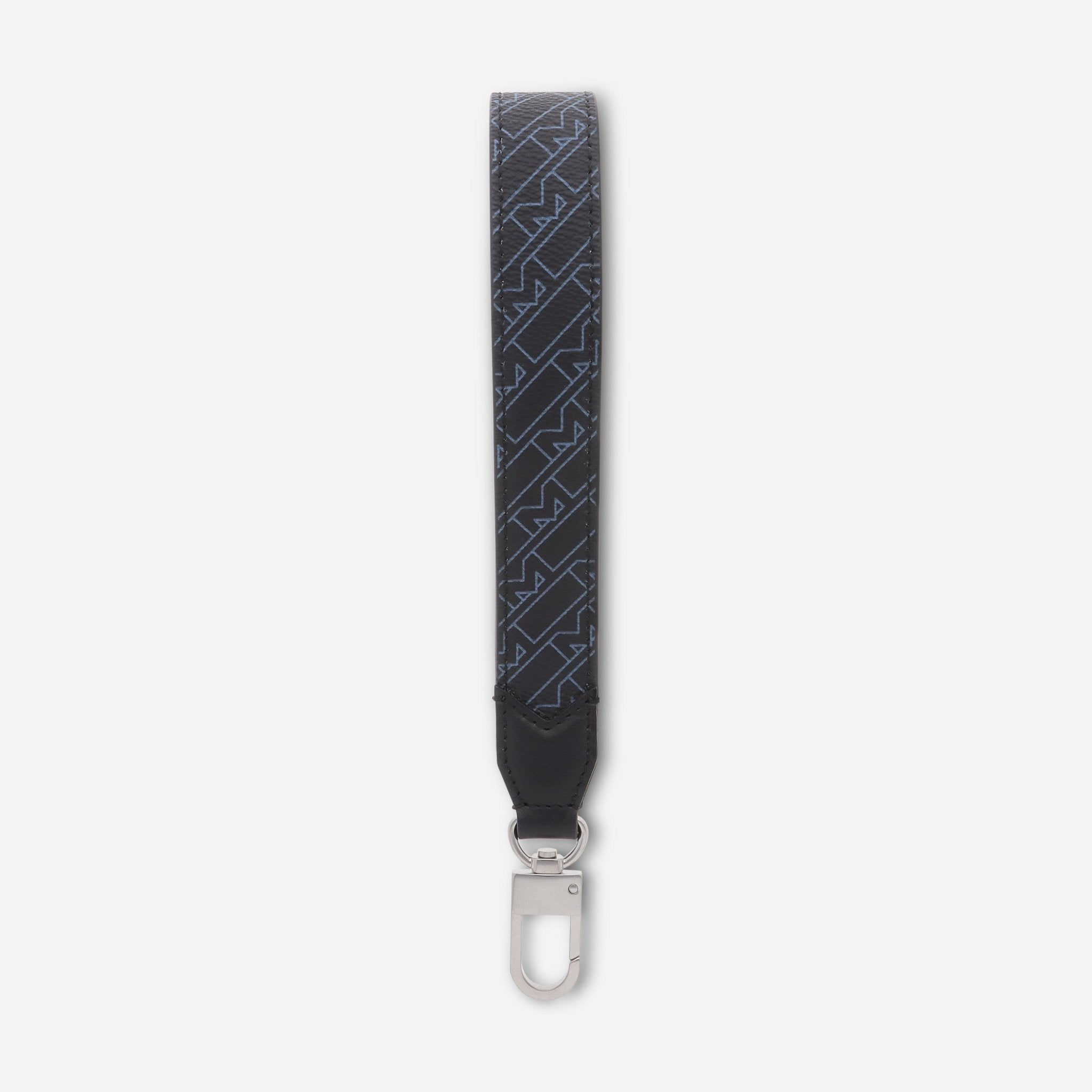 Montblanc M_Gram Black & Blue Leather Wrist Strap 127909 - THE SOLIST - Montblanc