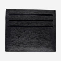 Montblanc Meisterstuck 4810 Black Leather Pocket Card Holder 129253 - THE SOLIST - Montblanc