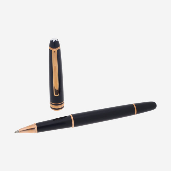 Montblanc Meisterstuck 90 Years Anniversary Black Rollerball Pen 111074 - THE SOLIST - Montblanc