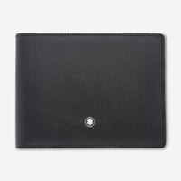 Montblanc Meisterstuck Black Leather Wallet 6cc 14548 - THE SOLIST - Montblanc