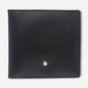 Montblanc Meisterstuck Black Leather Wallet 8cc 7163 - THE SOLIST - Montblanc