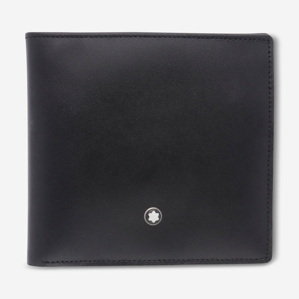 Montblanc Meisterstuck Black Leather Wallet 8cc 7163 - THE SOLIST - Montblanc