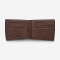 Montblanc Meisterstuck Brown Leather Bi - Fold Wallet 6cc 111925 - THE SOLIST - Montblanc