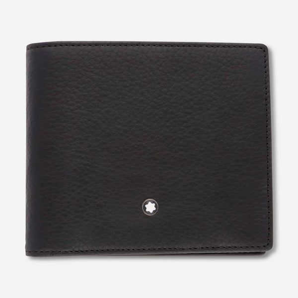 Montblanc Meisterstuck Brown Soft Grain Leather Wallet 8cc 114465 - THE SOLIST - Montblanc