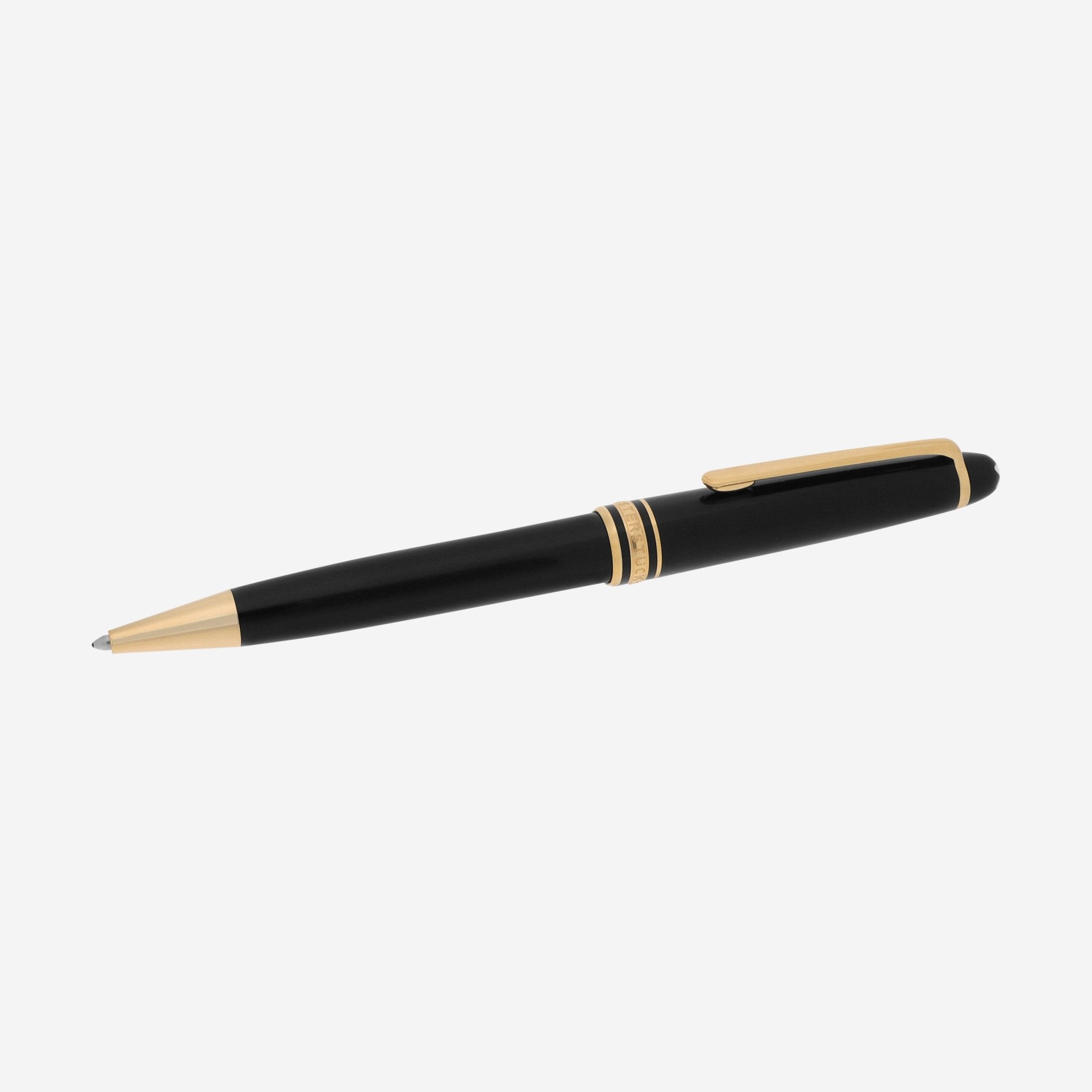 Montblanc Meisterstuck Classique Black Ballpoint Pen 10883 - THE SOLIST - Montblanc