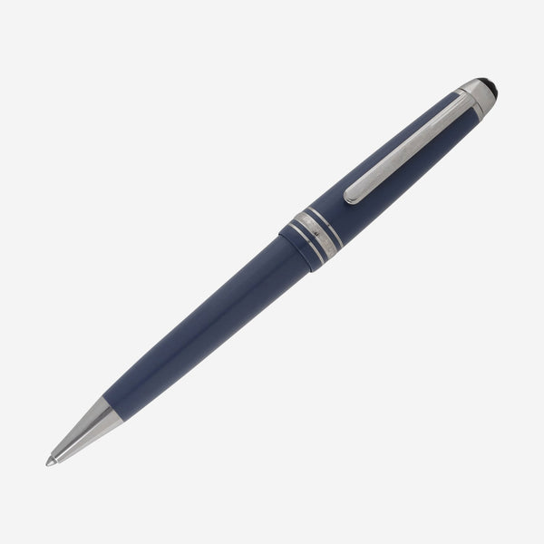 Montblanc Meisterstuck Glacier Blue Midsize Ballpoint 129395 - THE SOLIST - Montblanc