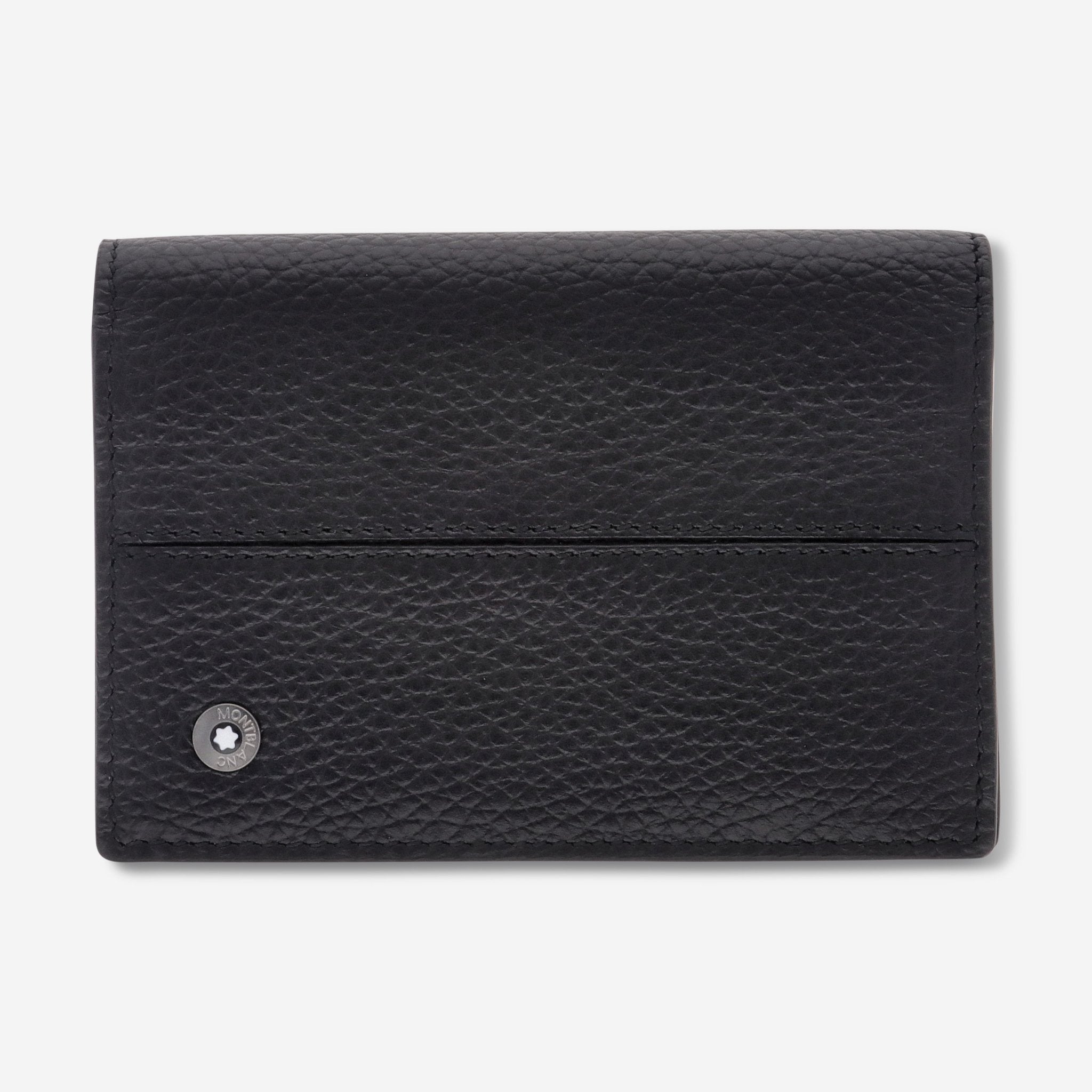 Montblanc Meisterstuck Gusset Black Leather Card Holder 105926 - THE SOLIST - Montblanc