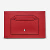 Montblanc Meisterstuck Red Leather Card Holder 6cc 129909 - THE SOLIST - Montblanc