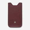 Montblanc Meisterstuck Selection Burgundy Leather Smartphone Case 109630 - THE SOLIST - Montblanc