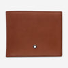 Montblanc Meisterstuck Selection Cognac Leather Bi - Fold Wallet 6cc 109648 - THE SOLIST - Montblanc