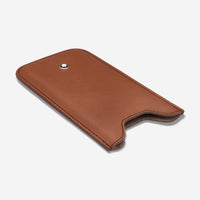 Montblanc Meisterstuck Selection Cognac Leather Smarthphone Case 109631 - THE SOLIST - Montblanc