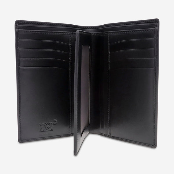 Montblanc Meisterstuck Soft Black Leather Wallet 12cc 104648 - THE SOLIST - Montblanc