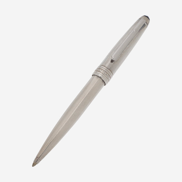 Montblanc Meisterstuck Solitaire Classique Pure Silver Ballpoint Pen 5853 - THE SOLIST - Montblanc