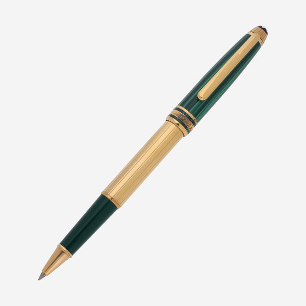 Montblanc Meisterstuck Solitaire Czar Nicolai Malachite Green Rollerball Pen 18745 - THE SOLIST - Montblanc