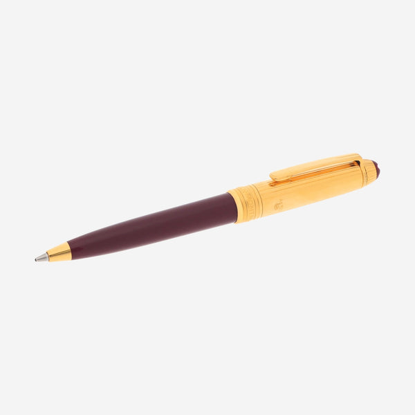 Montblanc Meisterstuck Solitaire Doue Mozart Burgundy & Gold Ballpoint Pen 18158 - THE SOLIST - Montblanc