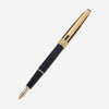 Montblanc Meisterstuck Solitaire Gold & Black Doue Classique Fountain Pen (M) 35986 - THE SOLIST - Montblanc