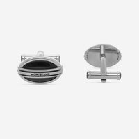 Montblanc Meisterstuck Stainless Steel Black Onyx Cufflinks 105873 - THE SOLIST - Montblanc