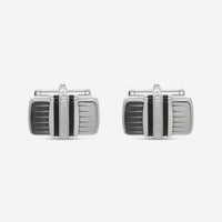 Montblanc Meisterstuck Stainless Steel Rectangle Cufflinks 102986 - THE SOLIST - Montblanc