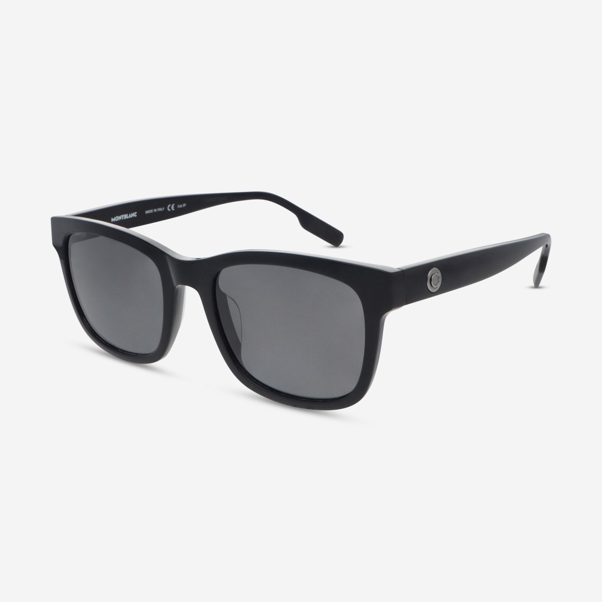 Montblanc Rectangular Acetate Men’s Sunglasses MB0177SK - THE SOLIST - Montblanc