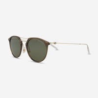 Montblanc Round Acetate & Metal Men’s Sunglasses MB0204S - THE SOLIST - Montblanc