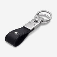 Montblanc Sartorial Black Leather Loop Key Fob 130747 - THE SOLIST - Montblanc