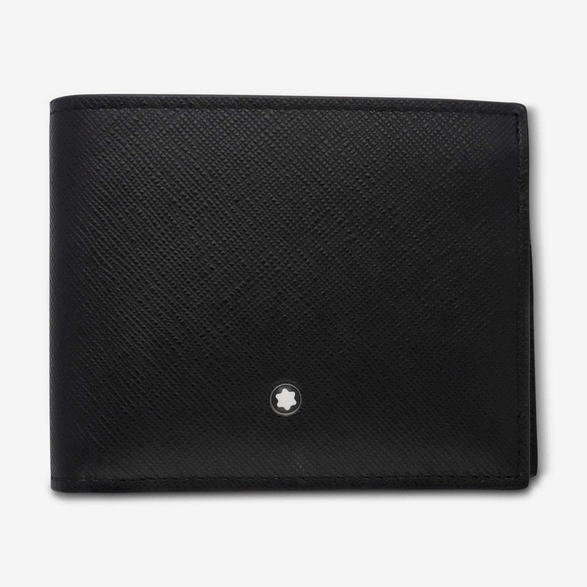 Montblanc Sartorial Black Leather Wallet 6cc 130315 - THE SOLIST - Montblanc