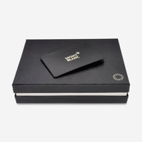 Montblanc Sartorial Black Leather Wallet 6cc With Money Clip 128576 - THE SOLIST - Montblanc