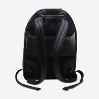 Montblanc Sartorial Calligraphy Black Leather Backpack 124137 - THE SOLIST - Montblanc