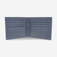 Montblanc Sartorial Denim Blue Leather Wallet 6cc 124185 - THE SOLIST - Montblanc