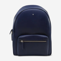 Montblanc Sartorial Indigo Leather Small Backpack 116752 - THE SOLIST - Montblanc