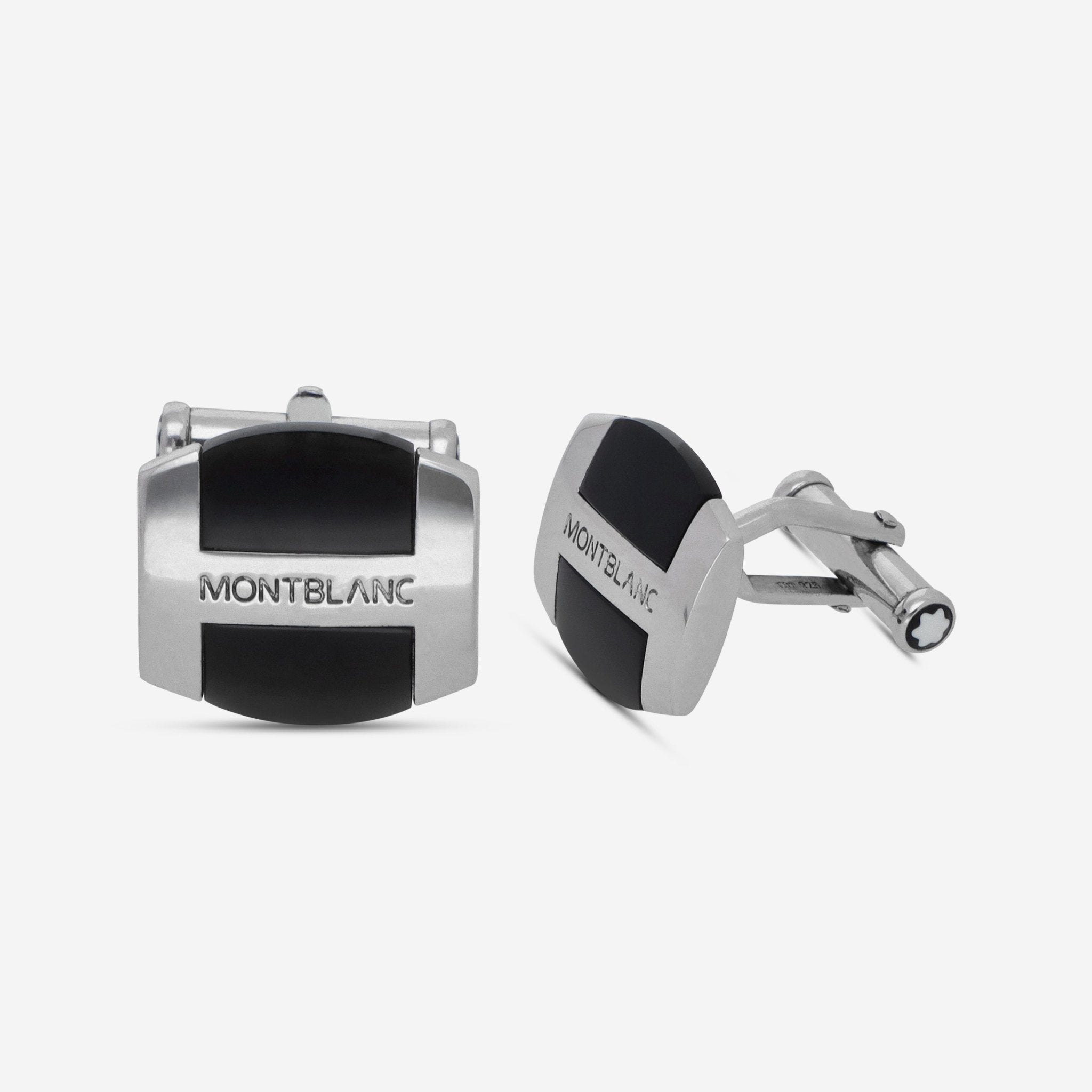 Montblanc Silver Collection Sterling Silver Cufflinks 35821 - THE SOLIST - Montblanc