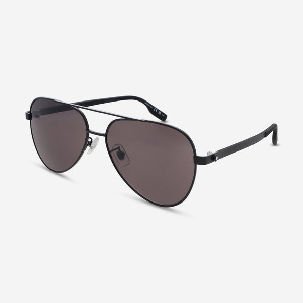 Montblanc Smart Sporty Aviator Metal Men’s Sunglasses MB0182S - THE SOLIST - Montblanc