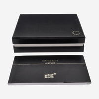 Montblanc Soft Leather Range Black Leather Vertical Wallet 6cc 105928 - THE SOLIST - Montblanc