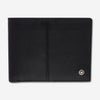 Montblanc Soft Leather Range Black Leather Vertical Wallet 6cc 105928 - THE SOLIST - Montblanc