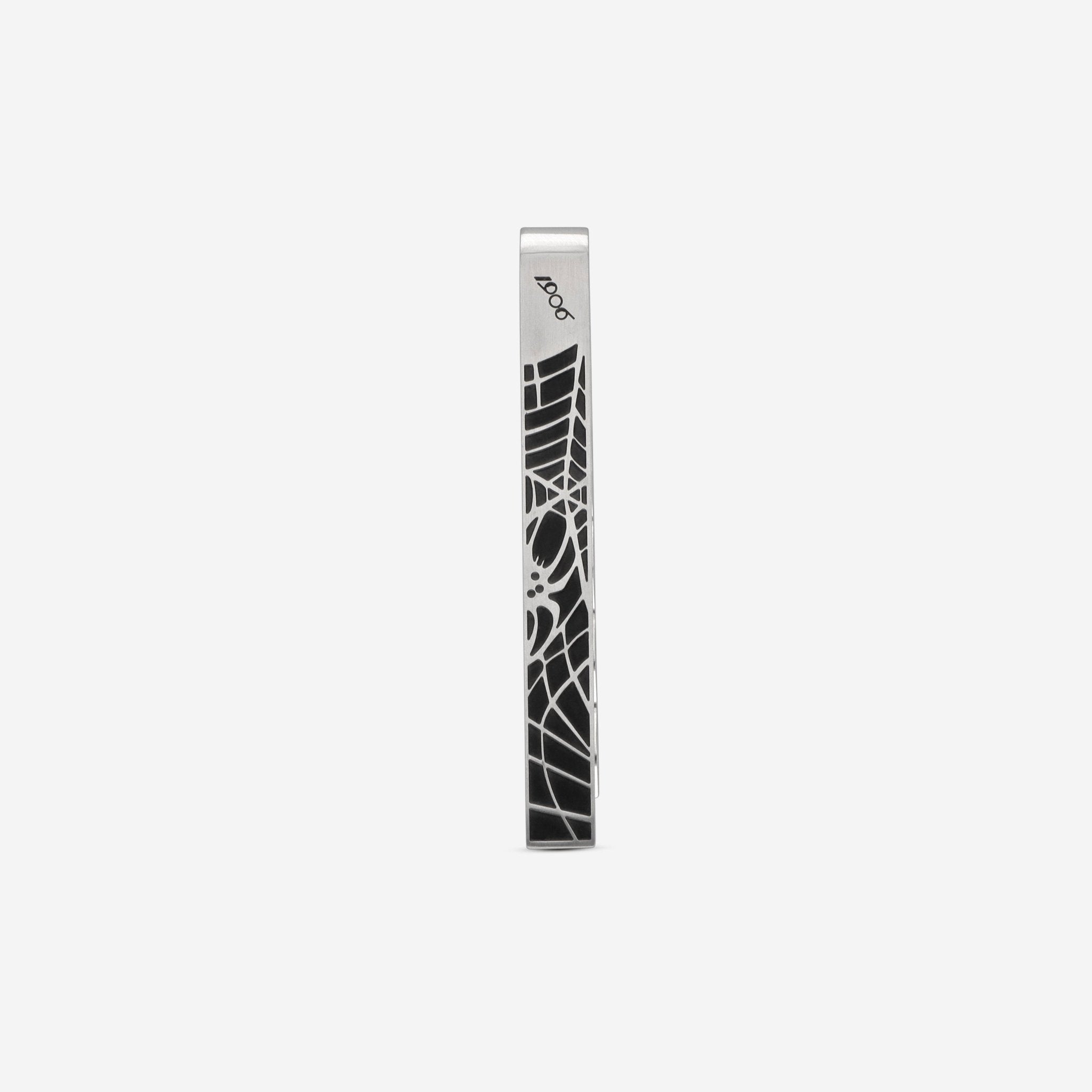 Montblanc Stainless Steel Tie Bar Wtih Spider Design 114710 - THE SOLIST - Montblanc