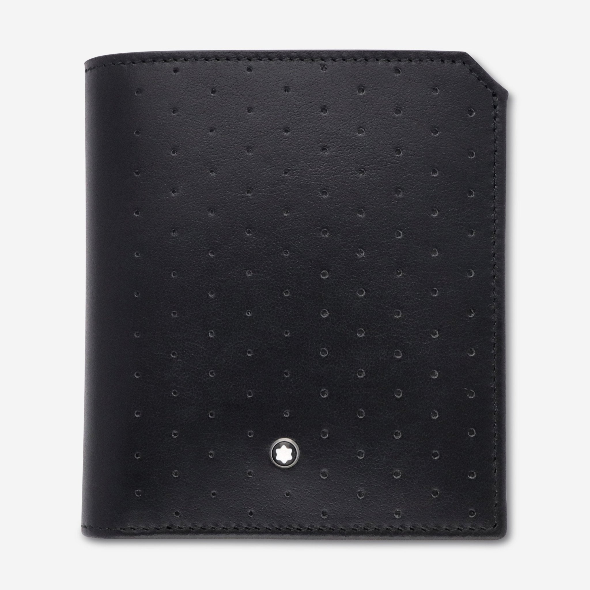 Montblanc Urban Racing Spirit Black Leather Wallet 3cc With Coin Case 118715 - THE SOLIST - Montblanc