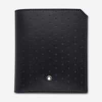 Montblanc Urban Racing Spirit Black Leather Wallet 3cc With Coin Case 118715 - THE SOLIST - Montblanc