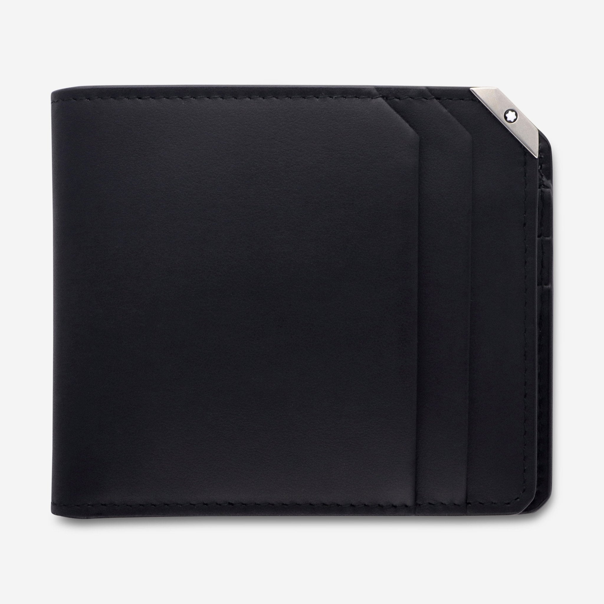 Montblanc Urban Spirit Black Leather Wallet 6cc 114665 - THE SOLIST - Montblanc