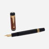 Montblanc Writers Edition Friedrich Schiller Limited Edition Black & Brown Fountain Pen (F) 3556 - THE SOLIST - Montblanc