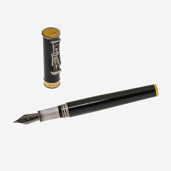 Montegrappa DC Comics Heroes and Villains Batman Fountain Pen (F) ISDCB2LC - THE SOLIST - Montegrappa