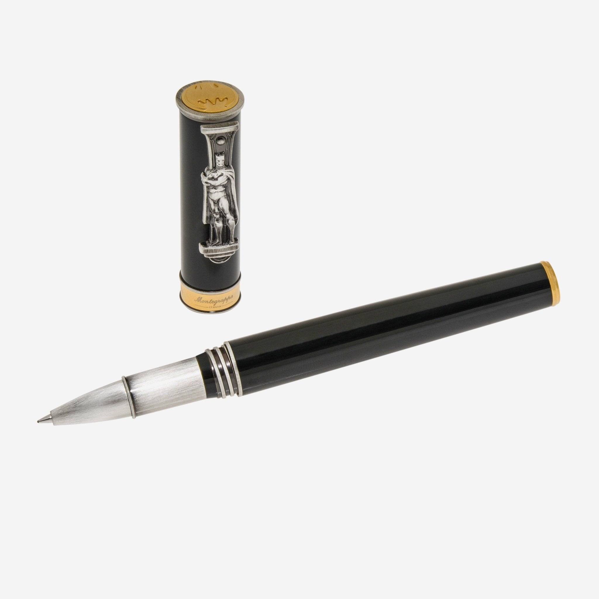 Montegrappa DC Comics Heroes and Villains Batman Rollerball Pen ISDCBRLC - THE SOLIST - Montegrappa