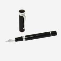 Montegrappa Ducale Black Fountain Pen (M) ISDUR3PC - THE SOLIST - Montegrappa