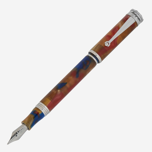Montegrappa Ducale Murano Astratto Resin Fountain Pen (B) ISDUR5IA - THE SOLIST - Montegrappa